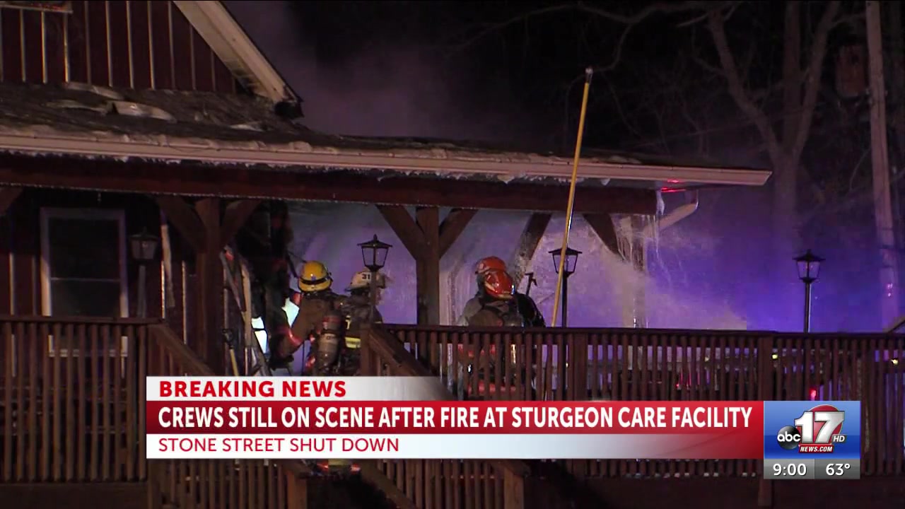 Firefighters battle early morning fire at Sturgeon care facility