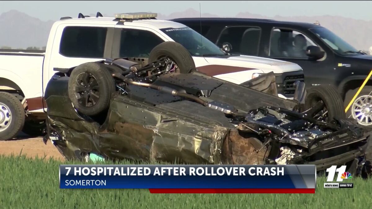 Seven remain hospitalized following crash on Somerton Avenue