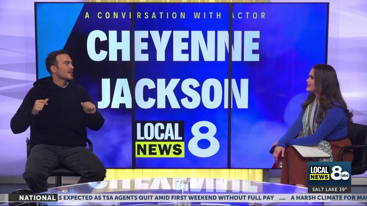 Broadway star Cheyenne Jackson reflects on Idaho roots and Hollywood career during Idaho Falls visit