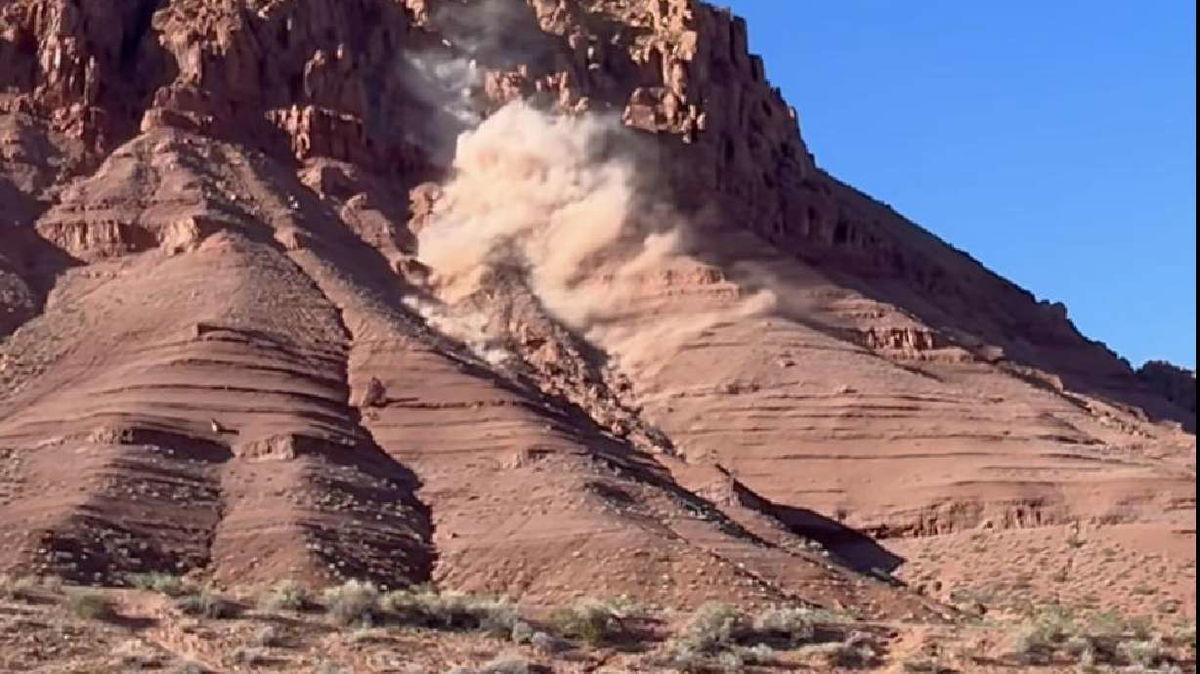 Rockslide crashes wedding ceremony in southern Utah