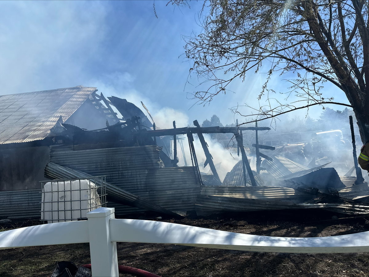 Shed fire in Iona contained