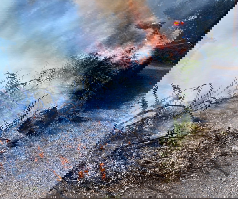 Small brushfire in NE Bend brings a big message: Weed burners