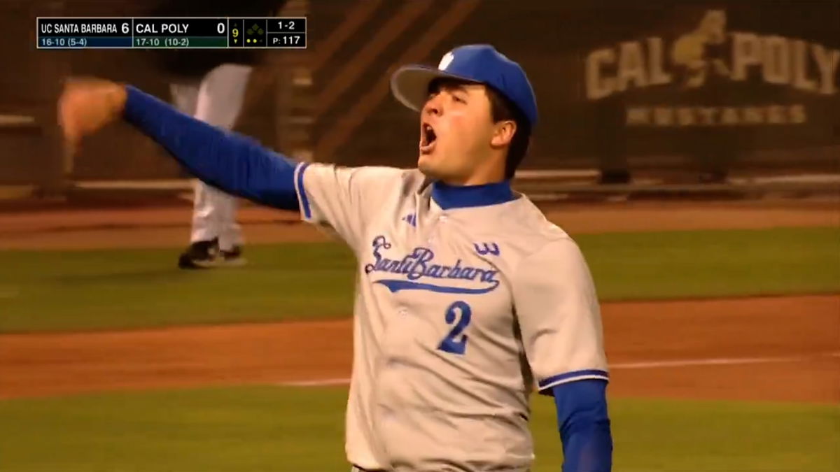 Flora pitches complete game shutout as UCSB dominates Cal Poly to begin Blue-Green rivalry