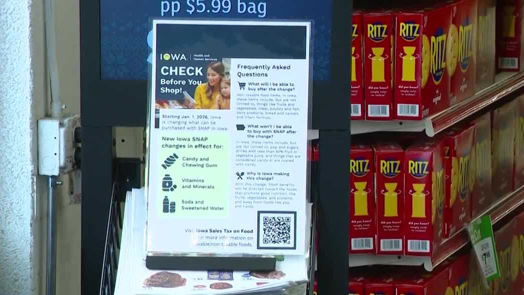 The Iowa Senate continued restrictions on Supplemental Nutrition Assistance Program purchases and measures aimed at improving health and nutrition.