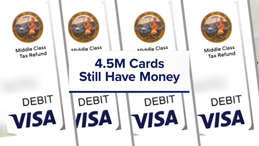 The cards were meant for inflation relief four years ago