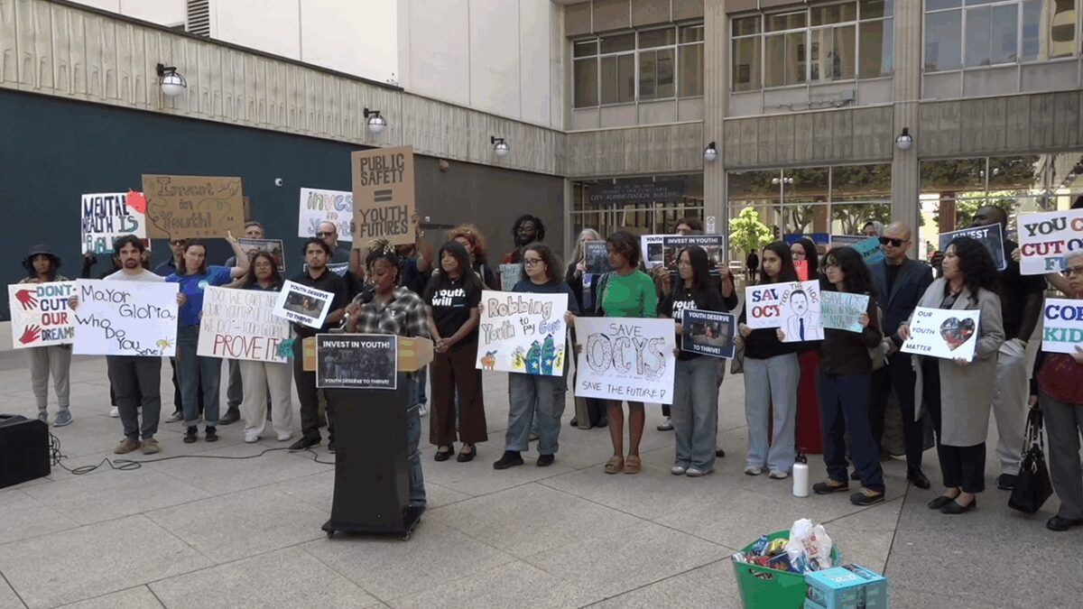 Mayor Todd Gloria's proposed budget is drawing backlash from community leaders who say millions of dollars in cuts to art programs and public libraries will hurt families who rely on those services.