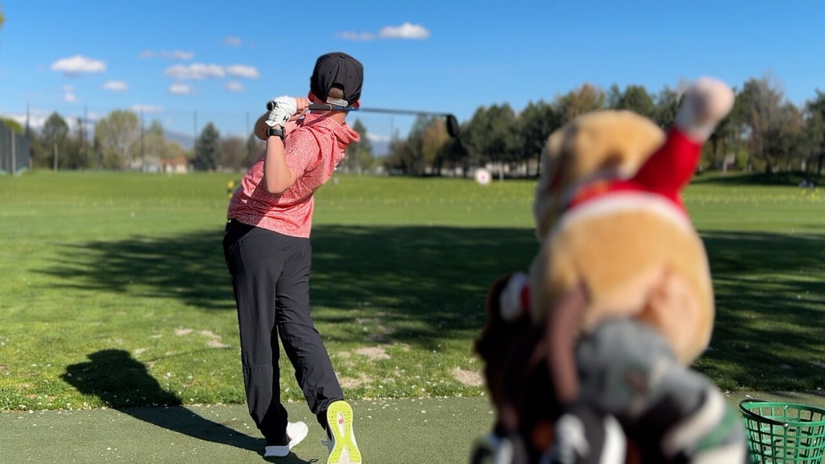 11-year-old golfer takes shot at Augusta stage