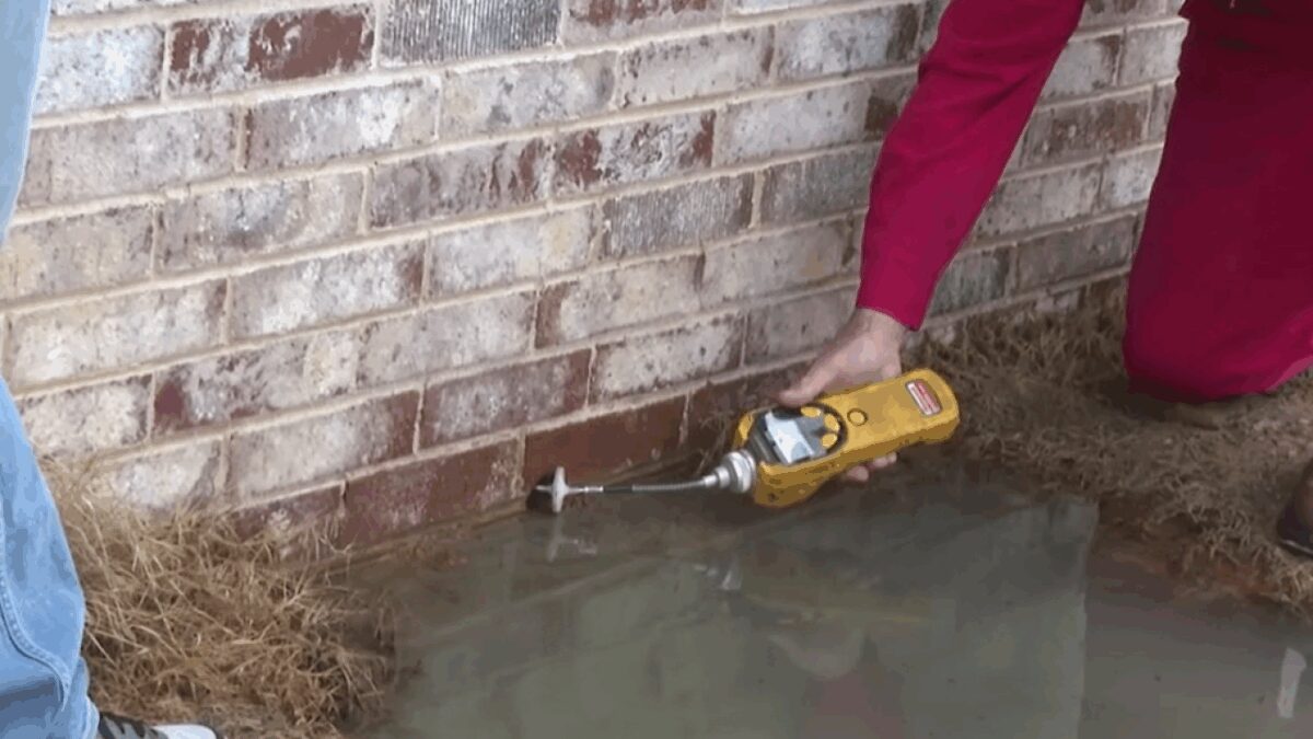 A Fort Gibson family of five lost their home after discovering it was built on an oil well