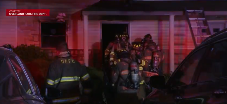 Firefighters rescued two victims from the roof and another two victims from a second-story bathroom. Another victim was found on the ground outside the apartment.