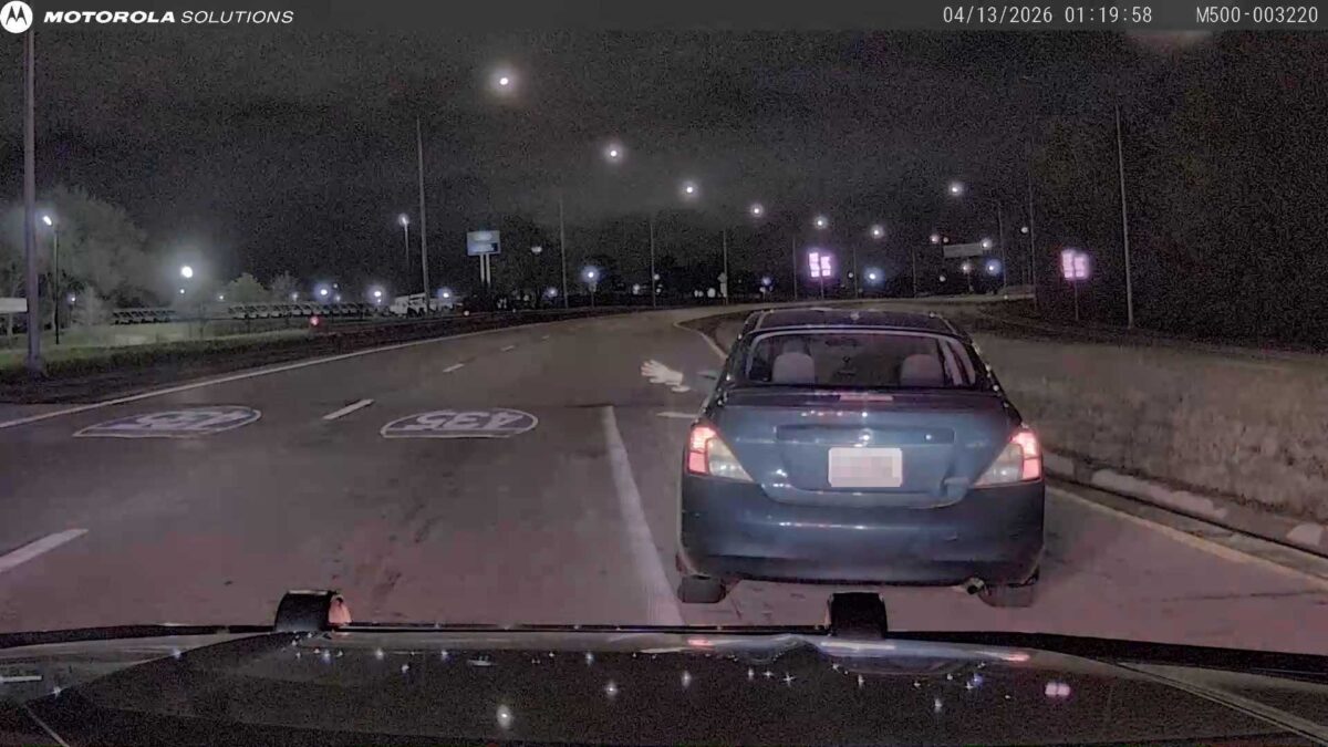 A 13-year-old boy was allegedly caught behind the wheel of a stolen vehicle after speeding away from deputies in Clay County this week.