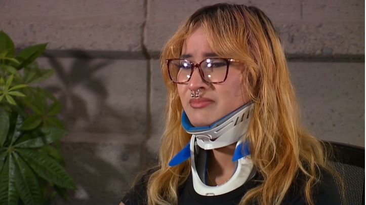 Ayane Mefford and her mother