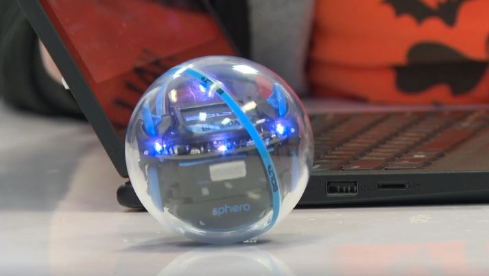 Inside the school’s after-school robotics club