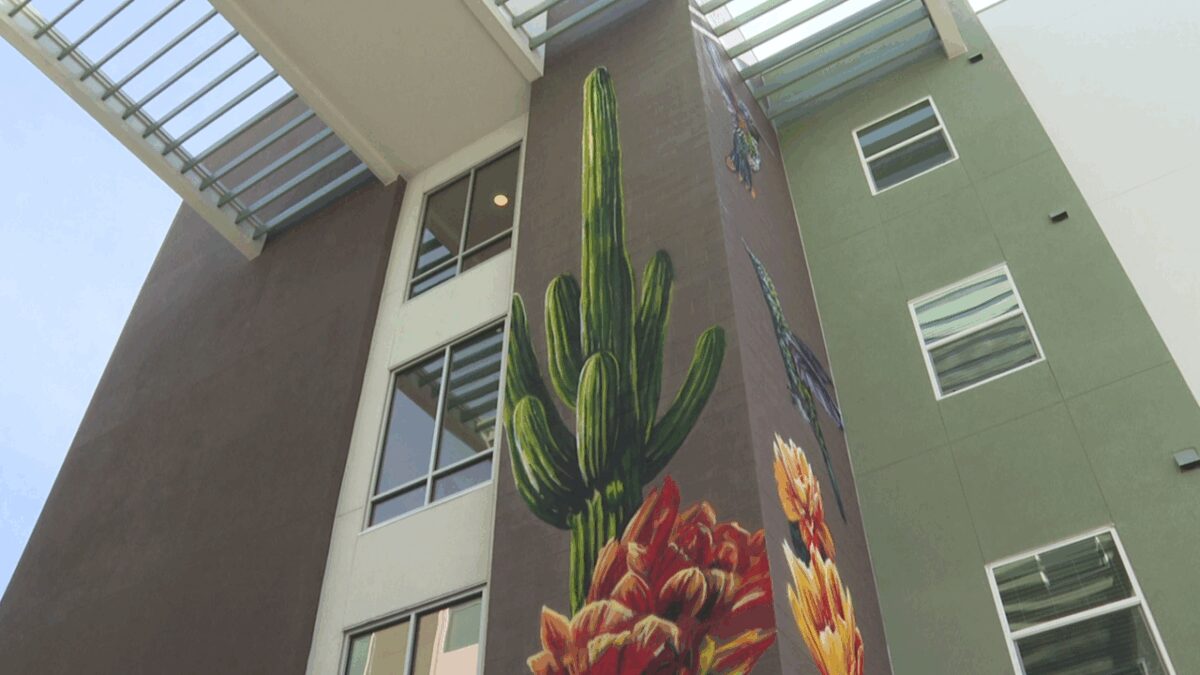 Phoenix Scholar House officially opened its doors on Thursday. It is the first community of its kind in Arizona. The affordable housing is built specifically for single parents pursuing a college degree.