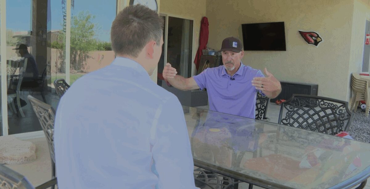 A Goodyear neighbor helped locate a missing vulnerable woman