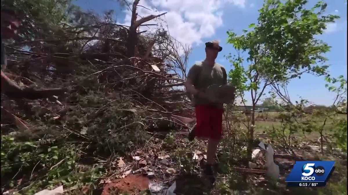 After an EF-4 tornado destroyed homes in Enid
