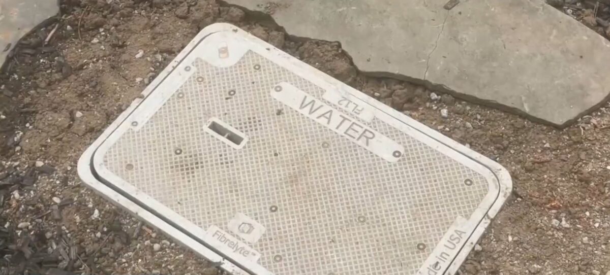 Neighbors were still without water in one Mountain View neighborhood on Sunday after a mistake at a construction site on Friday caused possible contamination
