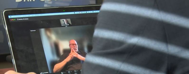 An Otero County Sheriff's Office reserve deputy is just beginning the long road to recovery after falling nearly 40 feet down a canal embankment while responding to a vehicle crash