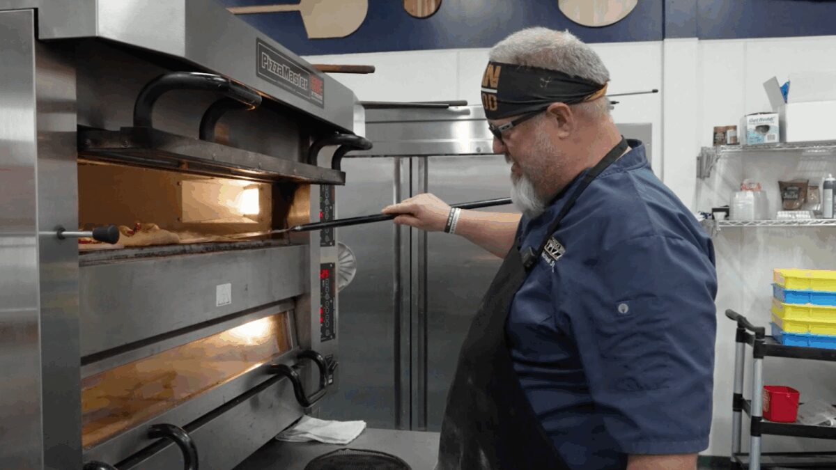 Michael Stevens said the support he’s received from the community since the crash motivated him to go big at the International Pizza Expo in Las Vegas. Stevens placed first in the Italian Classica Division during Tuesday's preliminaries