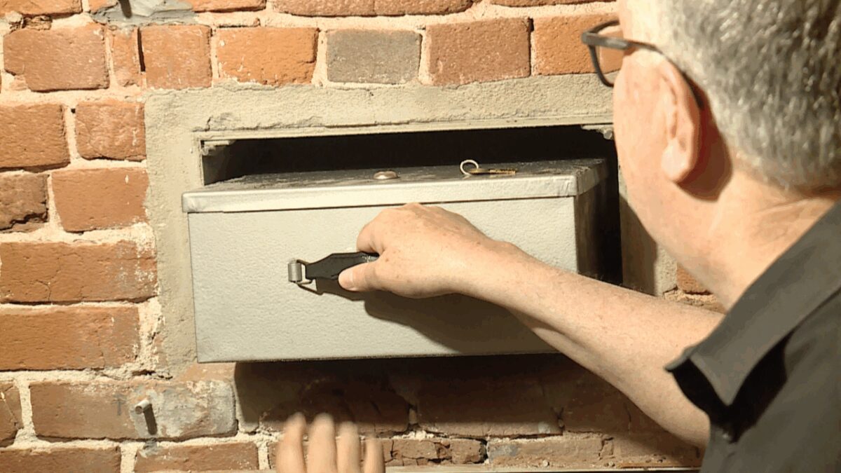 The capsule was buried during America's Bicentennial