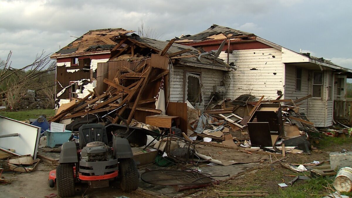 Castleberry explained her family didn't suffer any physical injuries