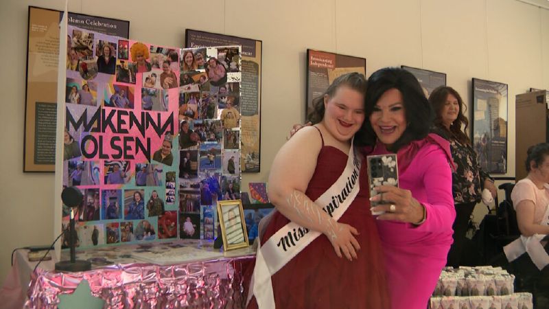 Fifteen women with developmental and intellectual disabilities were given the chance to shine Tuesday night in the biannual Miss Inspiration pageant.