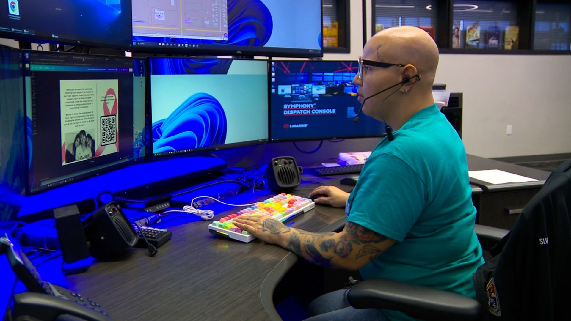 Dispatch supervisor Melisa Garcia