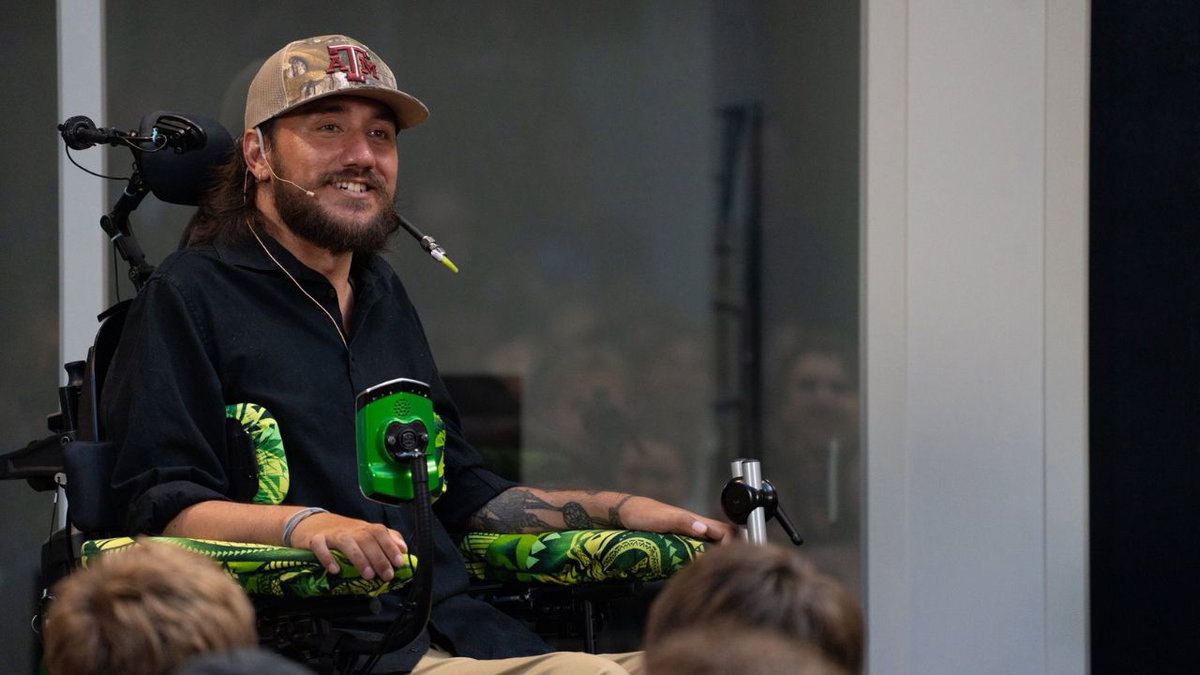 Noland Arbaugh to speak at AWC this month