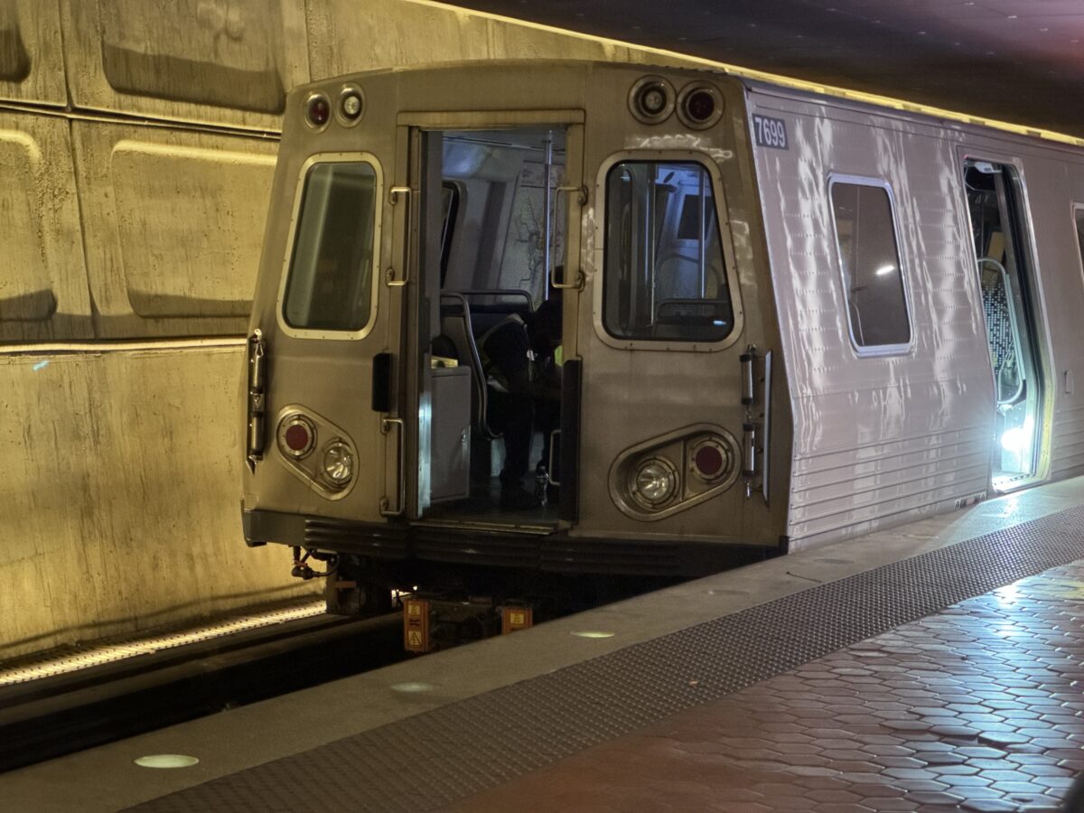 11 people were injured after train crash at Metro Center station.