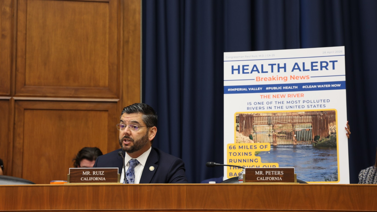 Rep. Raul Ruiz secures commitment to New River crisis