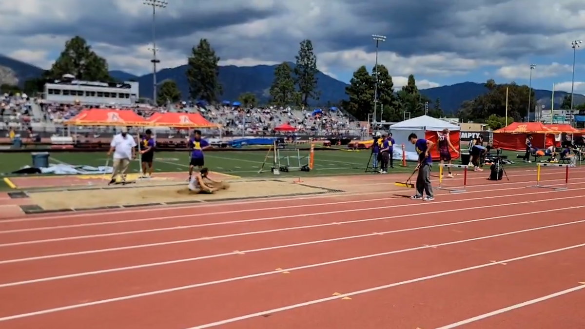 Stump wins Open Division long jump with Dons program record leap at Arcadia Invitational
