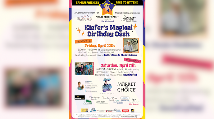 Kiefer’s Magical Birthday Bash returns to Central Oregon