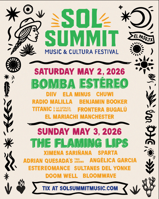 Sol Summit Music & Cultura Festival Returns to San Jacinto Plaza for Two Days of Music