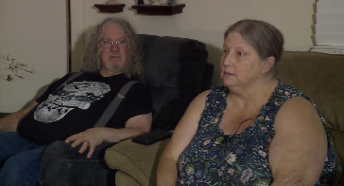 "All the sudden the door just flew open