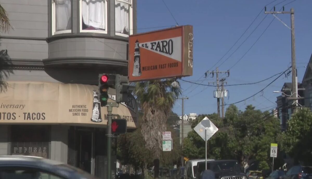 San Francisco taqueria El Faro