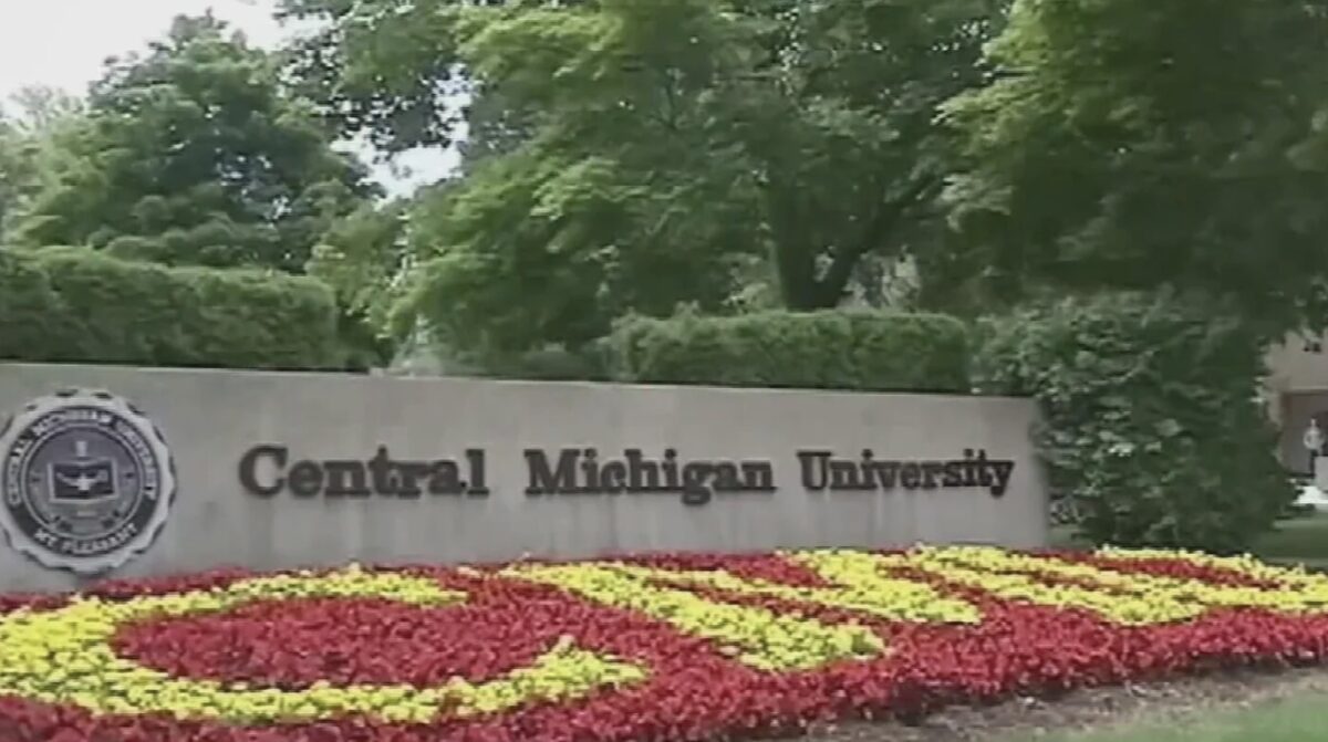 A Central Michigan University student