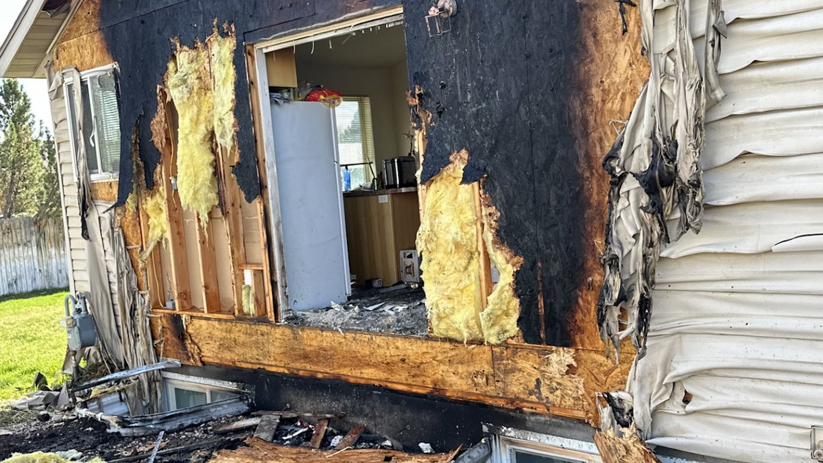 Exploding propane tank sparks fire at Idaho Falls home