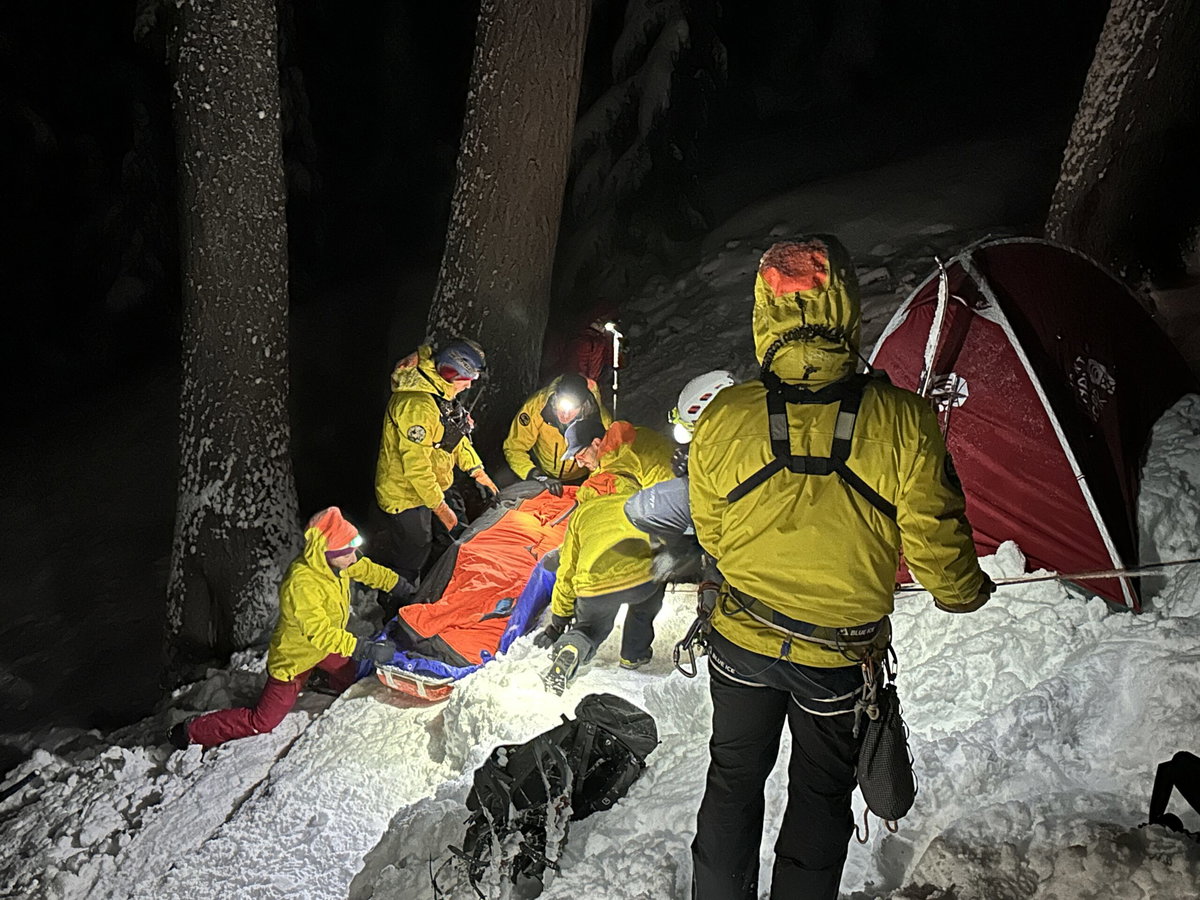 Hikers rescued from South Sister after medical issue and hypothermia