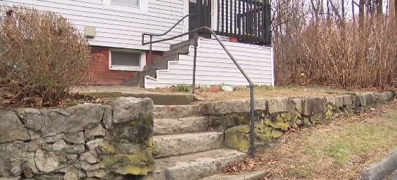 Witness Dahnyel Swenson said she saw the victim "running up the stairs