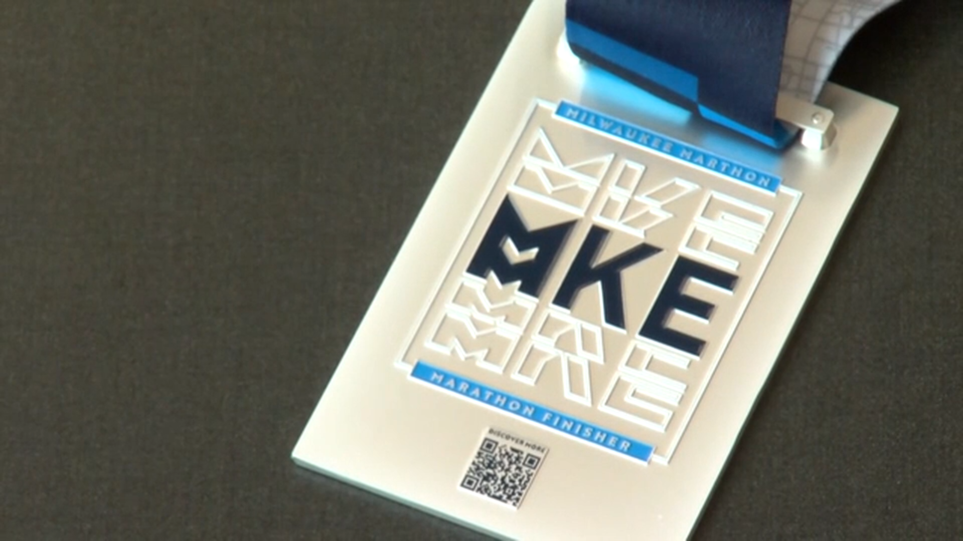 You can see ‘marthon’ was spelled without a second ‘a’ on the back of the medals.