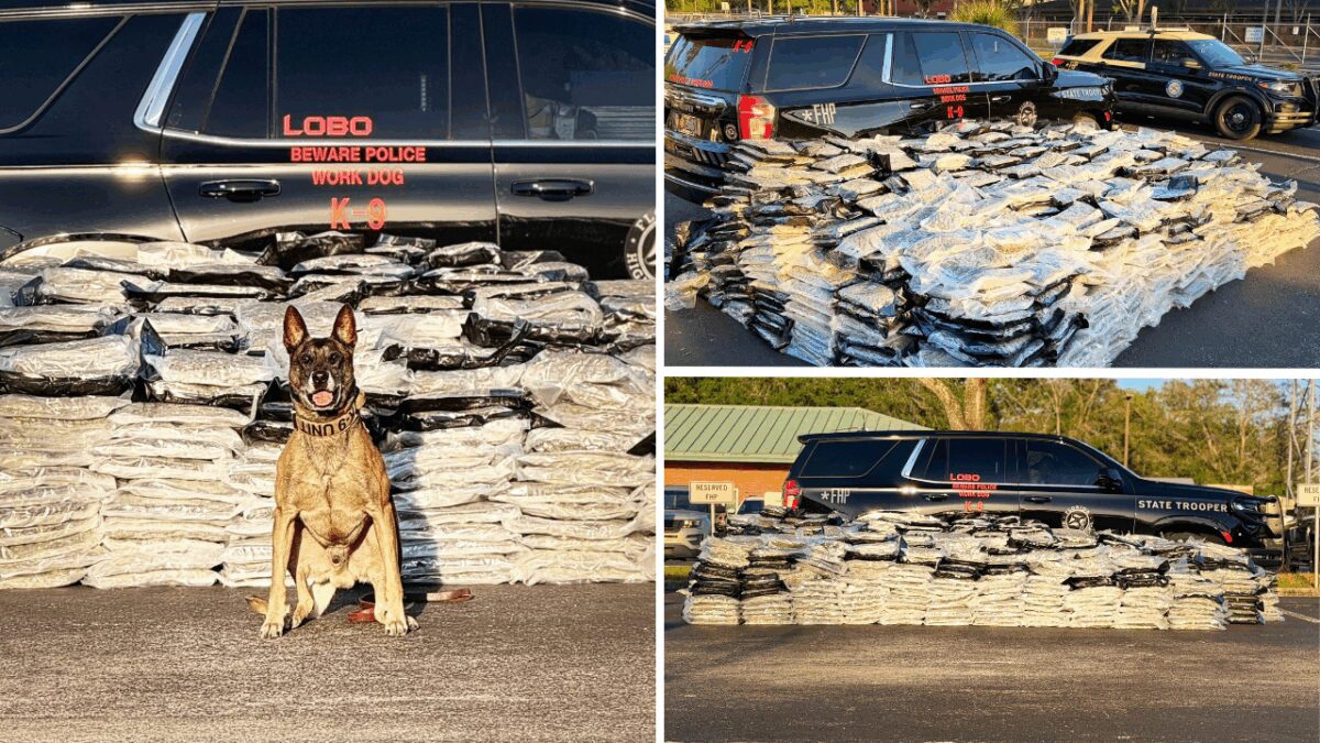 William Wesley Hicks was arrested after Florida Highway Patrol troopers say they found more than 2