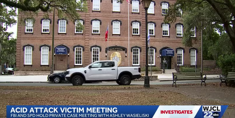 New developments in the shocking acid attack at Forsyth Park — as the victim