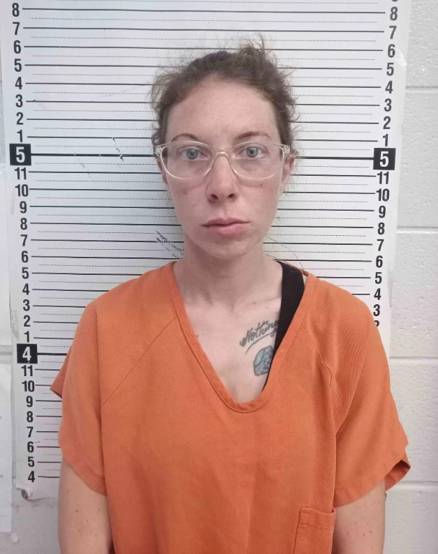 Anna Benscome was arrested on Tuesday afternoon after two children were reportedly found with duct tape "across their mouths and nose areas."