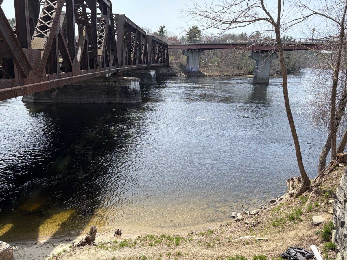A body was recovered from the Merrimack River in Hooksett on Sunday after an hourslong search that began Saturday night.