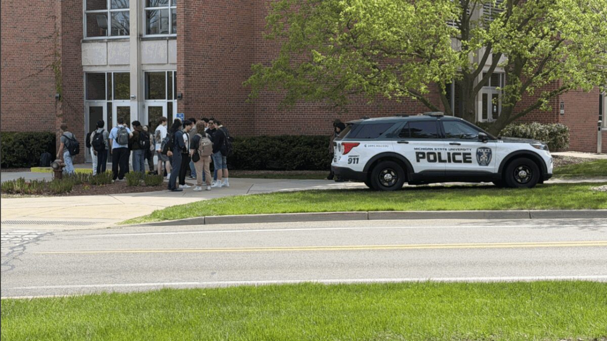 A 31-year-old man is in jail tonight after police say he operated a meth lab inside a Michigan State University building.