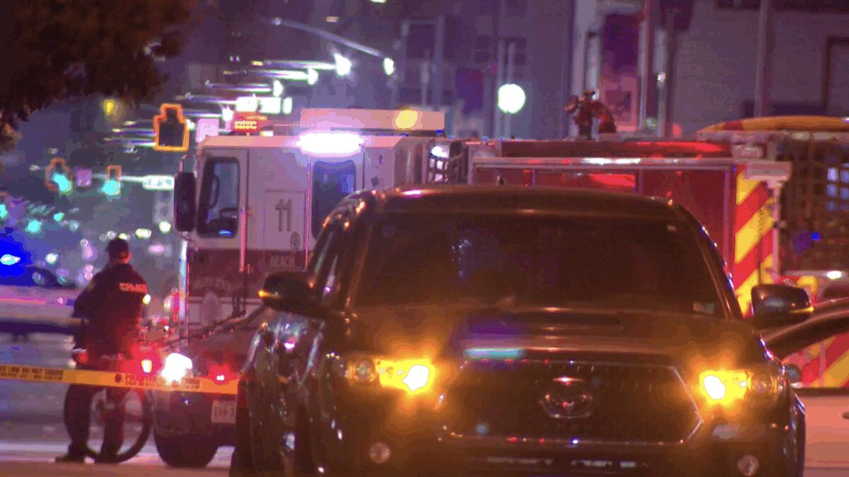 Police say 18-year-old Jamya Williams was arrested. She was one of eight people injured in the shooting.