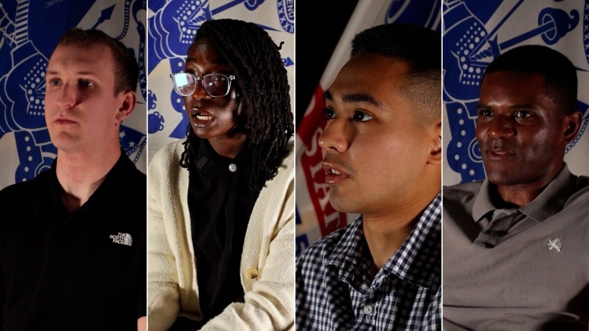 Several of the Army ROTC cadets who were in the room and victims of ODU campus shooter Mohamed Jalloh in Constant Hall on March 12 have appeared on camera for the first time.