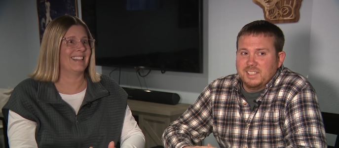 What started as a frightening race to find shelter during severe storms Friday night became an unexpected moment of connection inside a Muskego home.