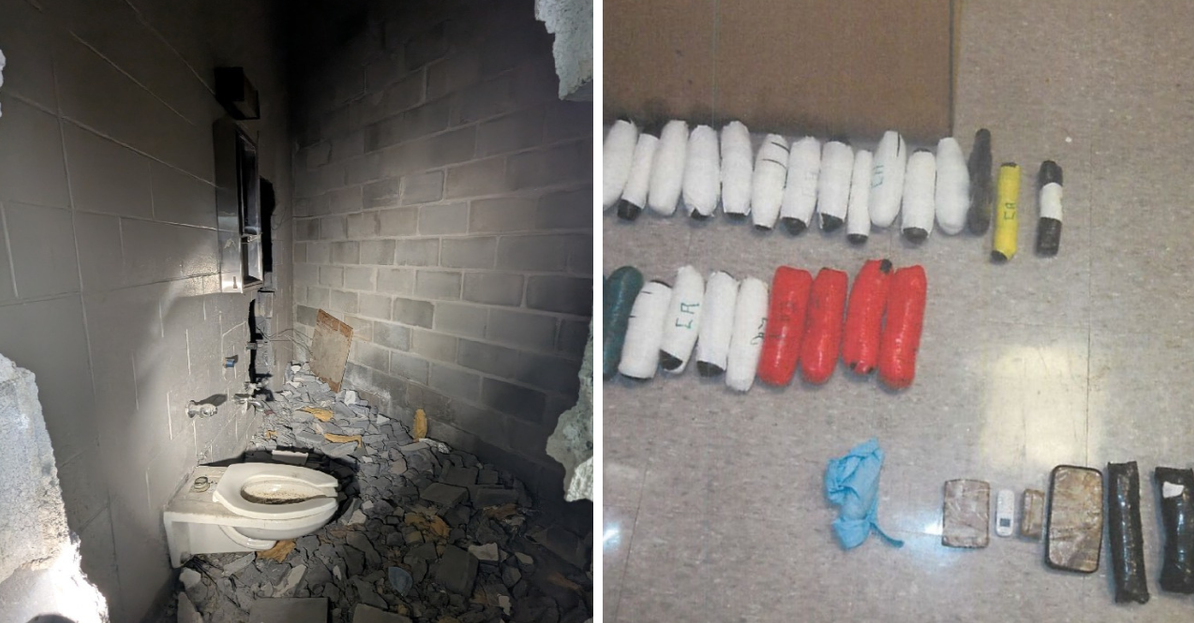 Contraband recovered by federal agents during an investigation into a drug smuggling plot at U.S. Penitentiary Atlanta.