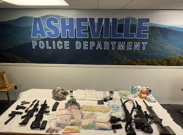 A recent drug bust in Asheville