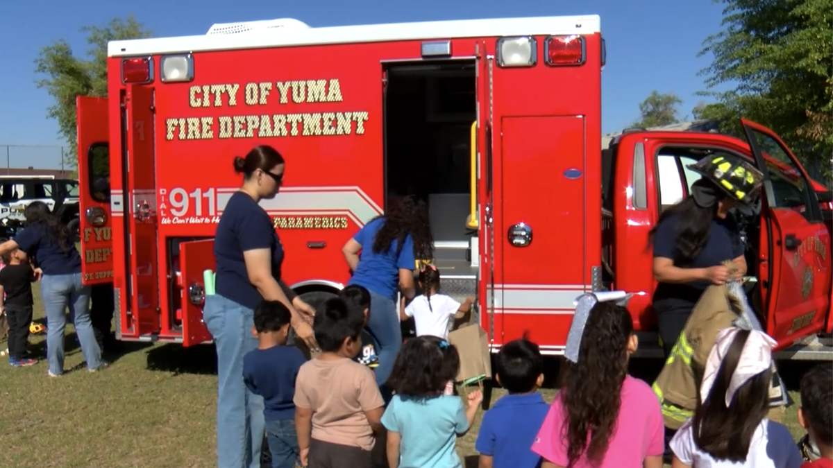 Yuma students learn about pursuing the future for Career Day